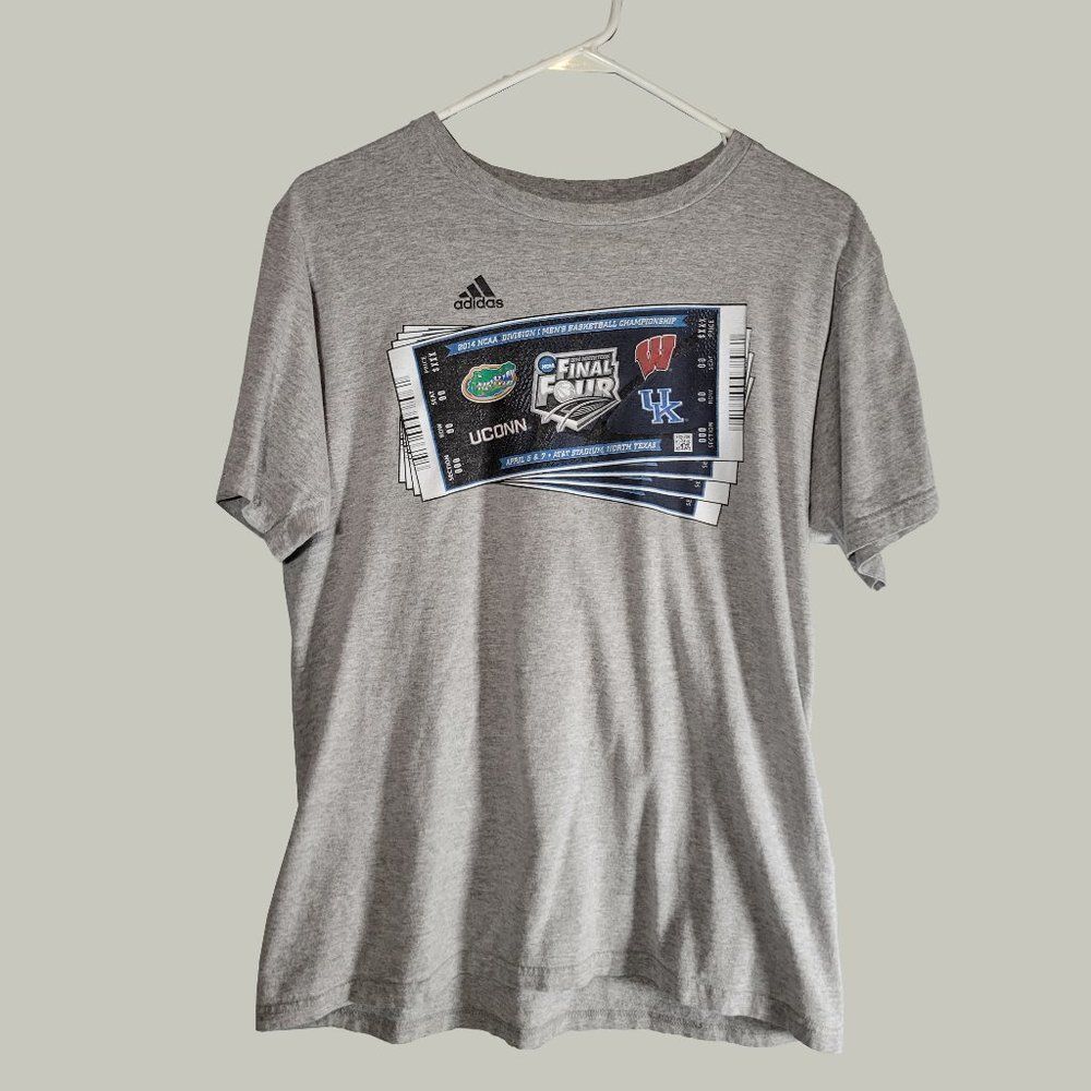 Adidas 2014 Ncaa Mens Basketball Final Four Tshirt Adidas 2014 Ncaa Mens Basketball Final Four Tshirt
